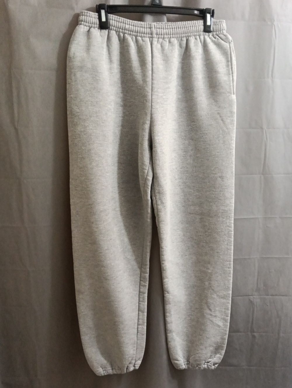 Russell Athletic Light Gray Fleece Joggers